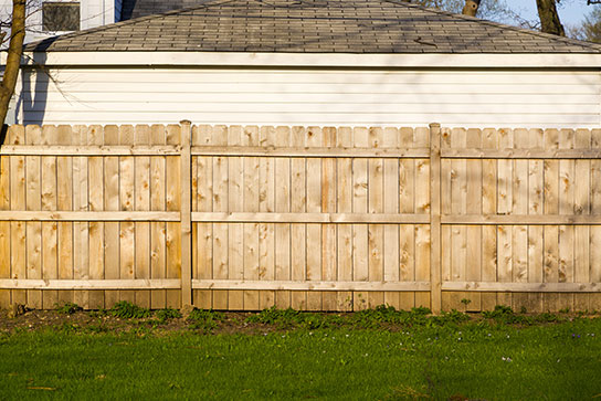 Picture of wood fence
